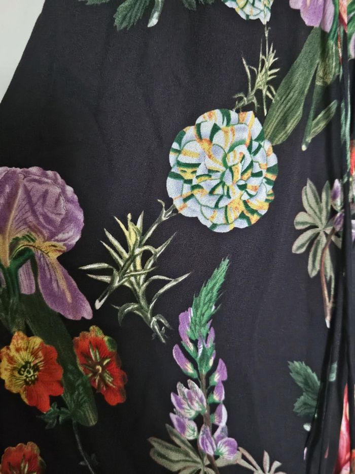 Robe portefeuille fleurie Zara - photo numéro 5