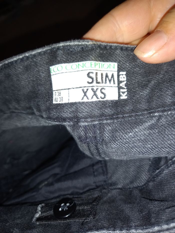 Jean slim xxs 1 2ans kiabi - photo numéro 3