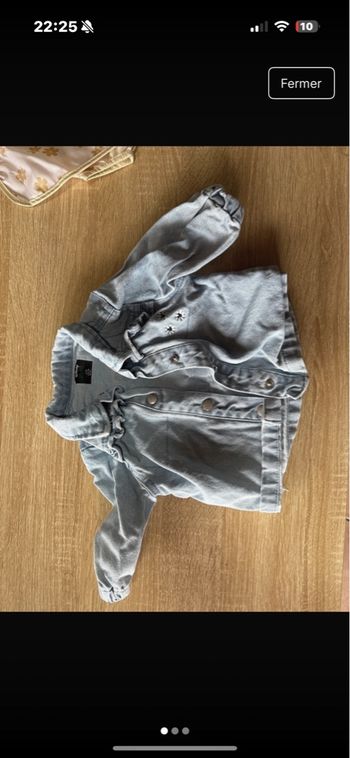 Veste en jeans 