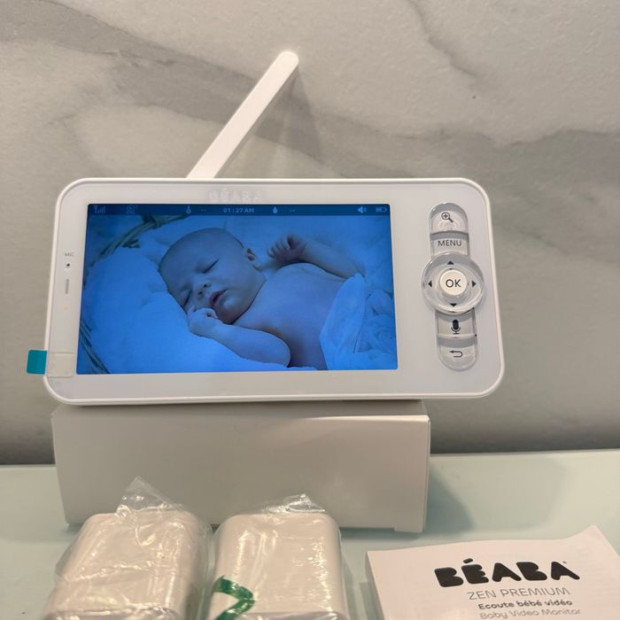 BÉABA Babyphone écoute-bébé caméra Vidéo Zen Premium V2. - photo numéro 7