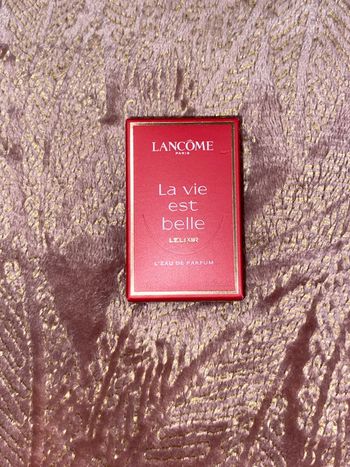 Miniature de parfum la vie est belle l’élixir 4 ml