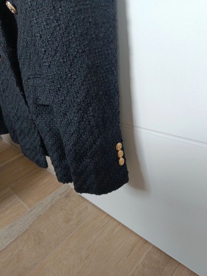 Veste Zara XS noire jamais portée - photo numéro 4