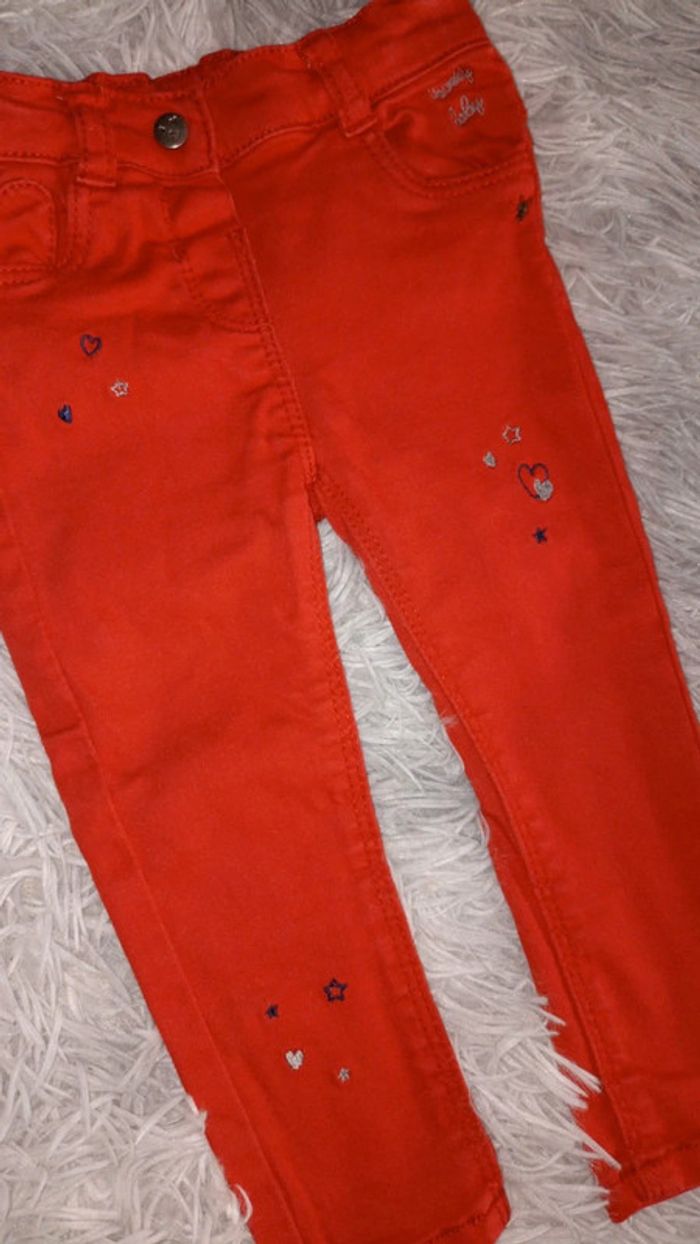 Magnifique jean stretch tape à l'oeil 💐 - photo numéro 2