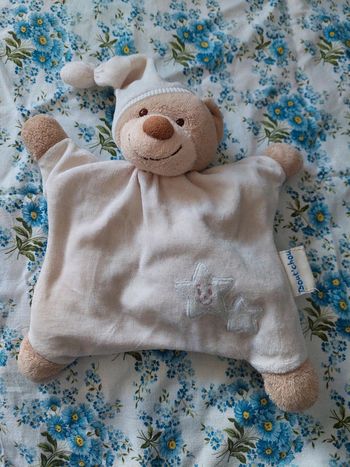 #06 Doudou ourson rose pale Bout'chou