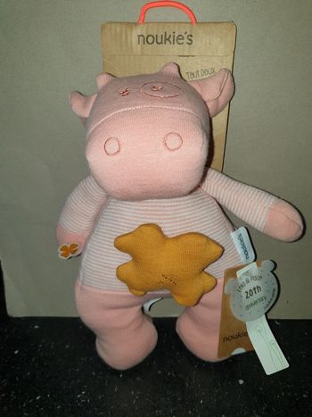 Vache Lola rose rayé