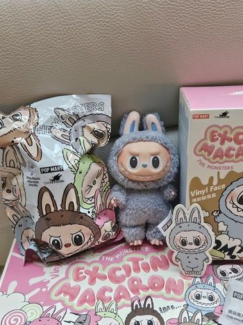 Labubu Sea Salt Coconut Exciting Macaron  sachet non ouvert Pop Mart