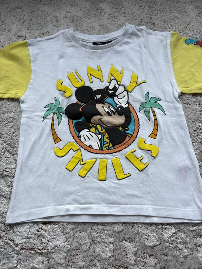 T shirt Disney Mickey Mouse 104 cm 3 4 ans - photo numéro 2