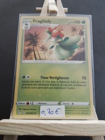 Carte Pokémon Fragilady 10/203