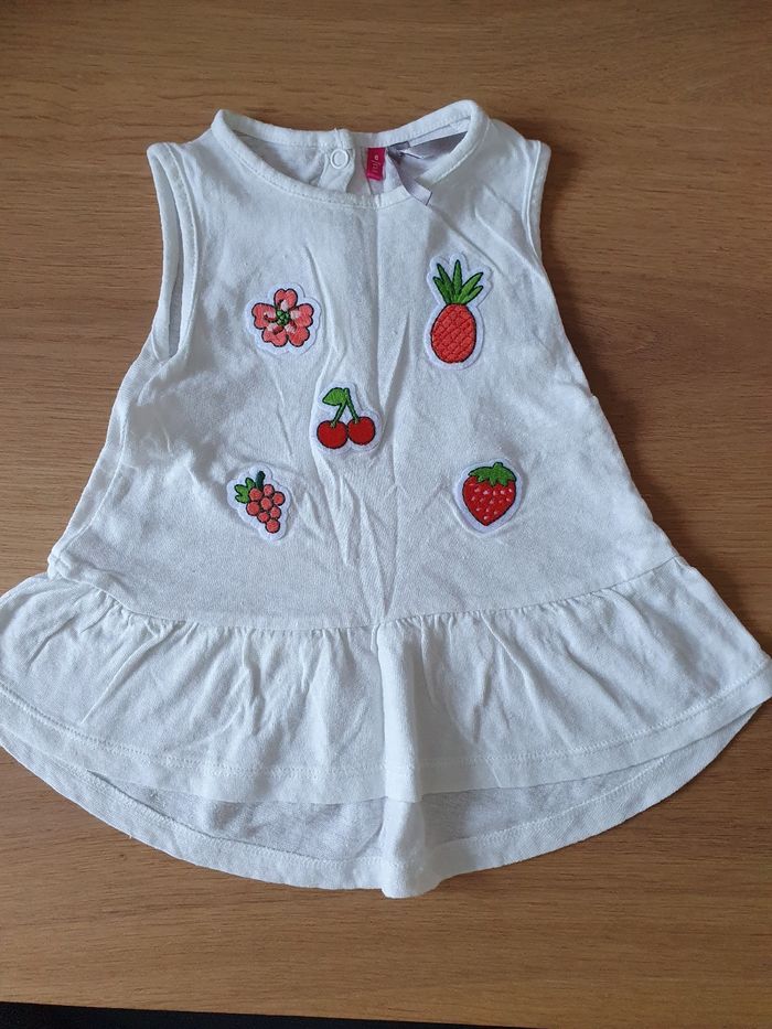 Robe - Tunique 6 mois sans manche