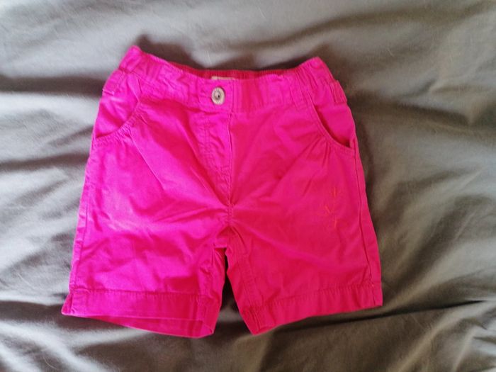 Short rose Vertbaudet 24mois
