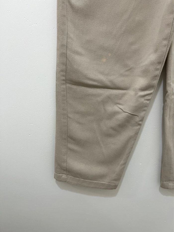 Pantalon paper bag beige - photo numéro 2