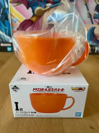 Dragon Ball Super: Super Hero – Mug plastique orange Dragon Ball Étoiles Ichiban Kuji (Prize I)