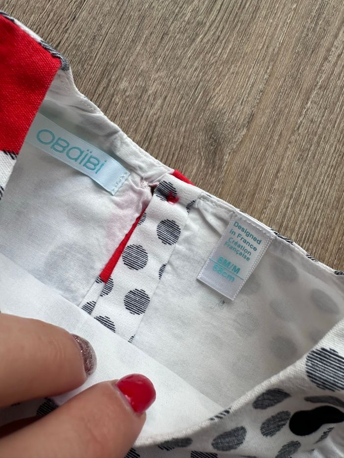 - Robe Obaibi - 6 mois - Très Bon état - photo numéro 2