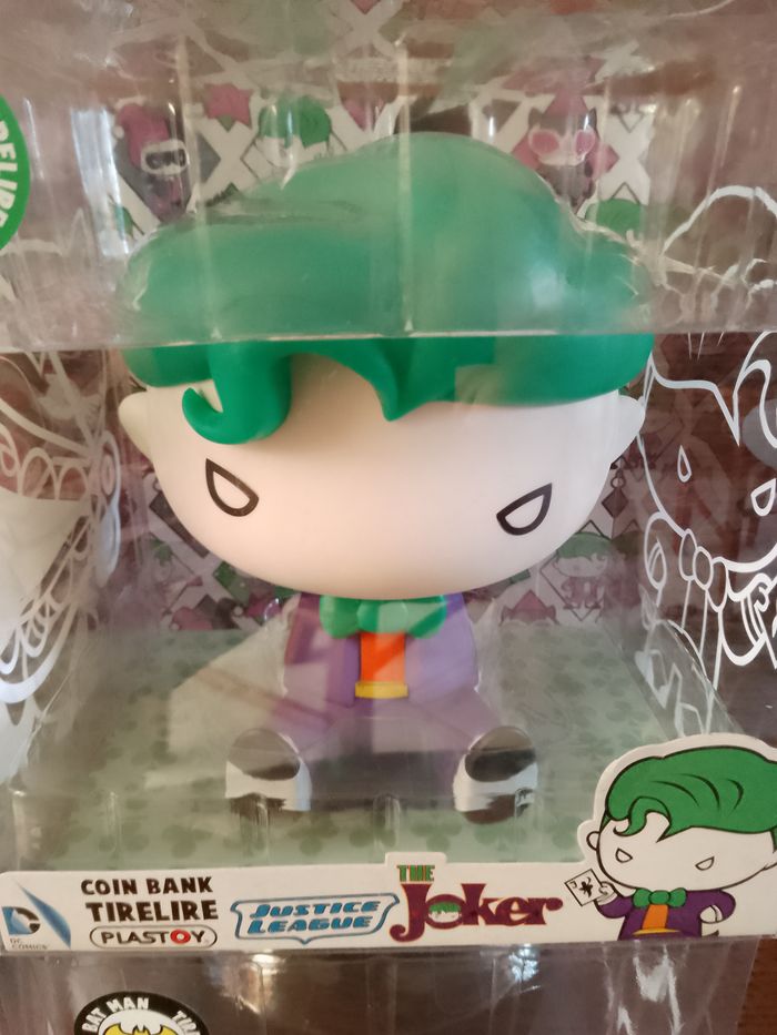 figurines grosses têtes style funko pop tirelire plastoy dc comics - photo numéro 5