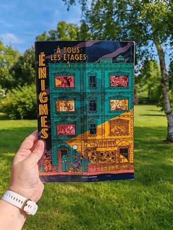 Livre énigmes à tous les étages - tome 1