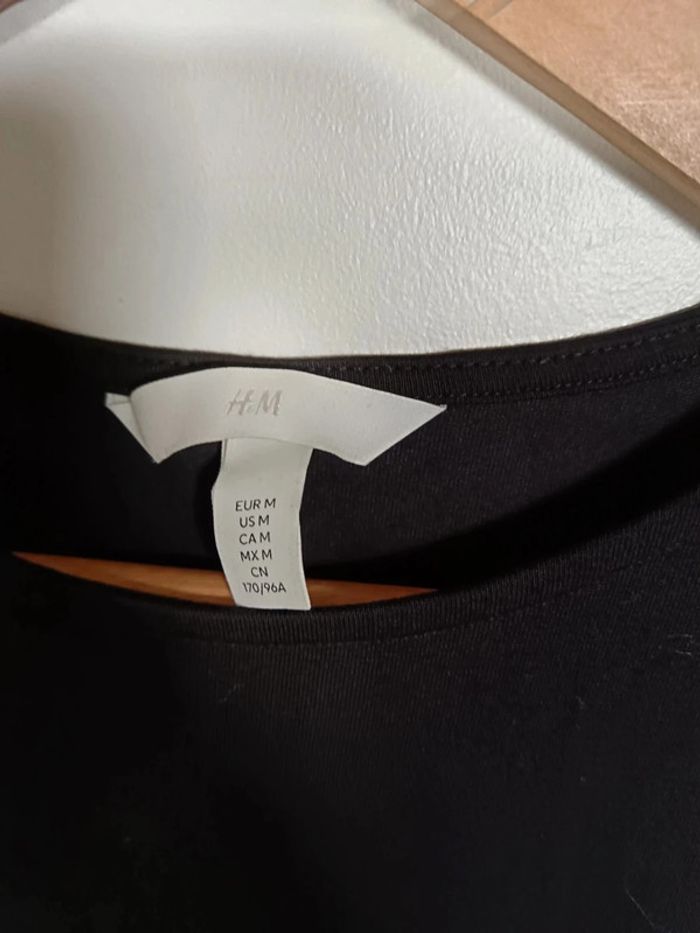 C12 robe noir H&M M - photo numéro 3