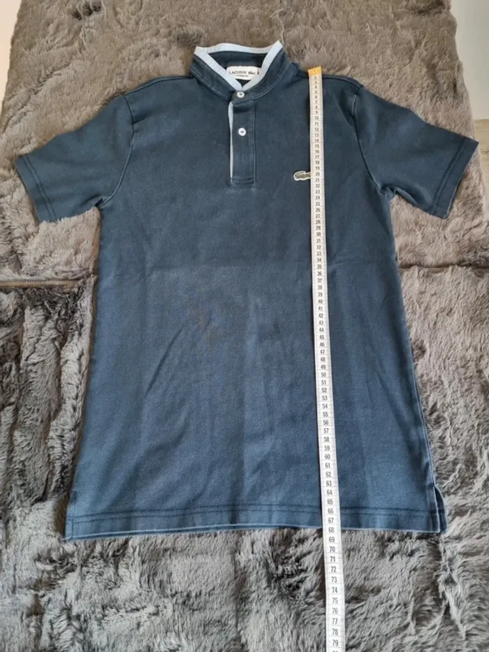 Polo Lacoste bleu marine, S Hommes - photo numéro 6