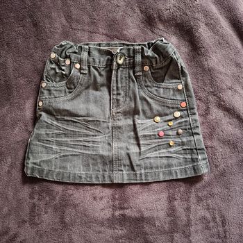 Jupe en jeans 4 ans