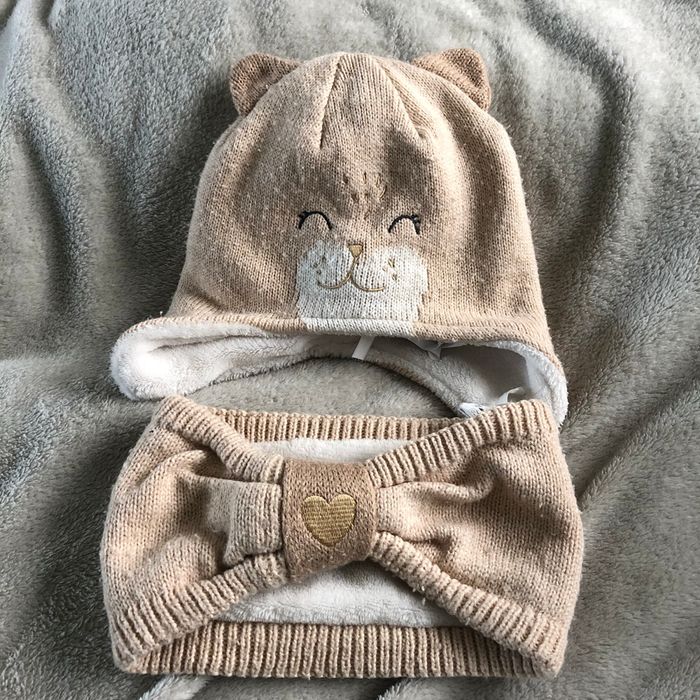 Bonnet et cache cou