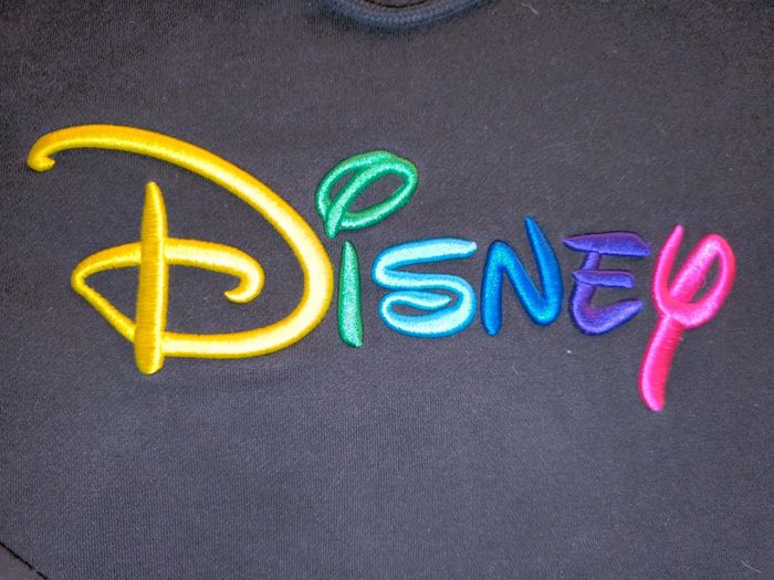 Sweat à capuche Disney logo relief - photo numéro 3
