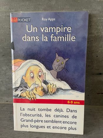 Livre un vampire dans la famille 