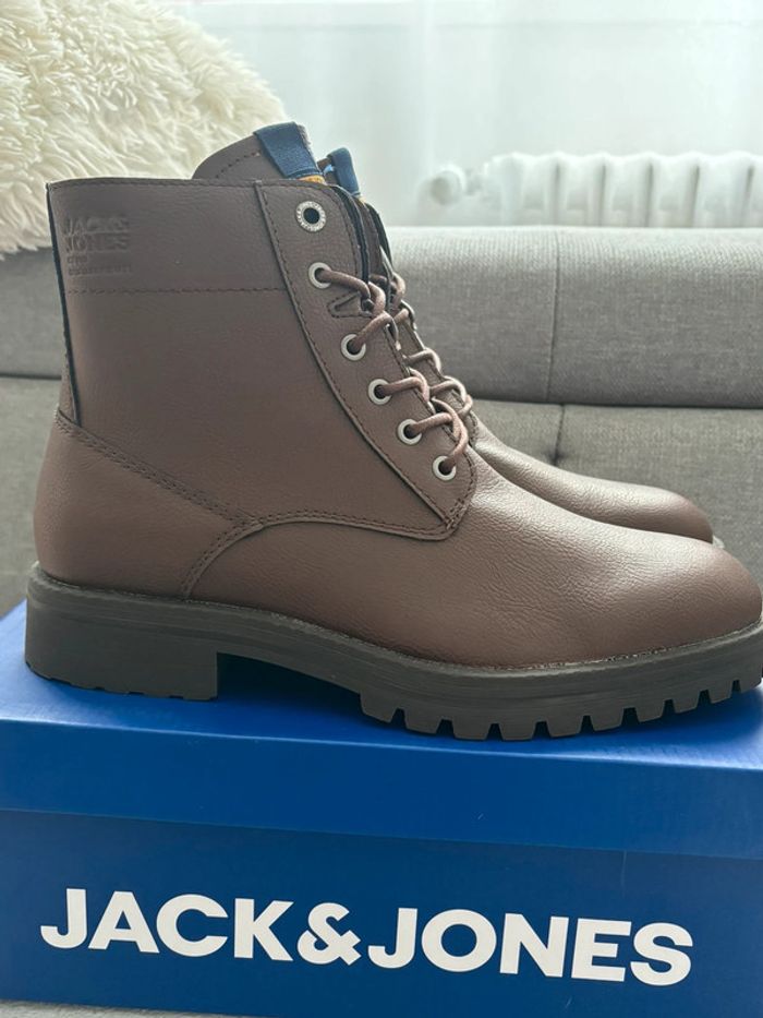 Bottines à lacets homme Jack & Jones - photo numéro 4