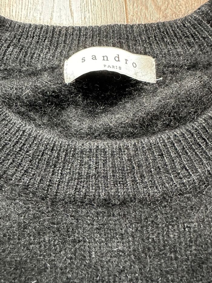 Pull noir Sandro - photo numéro 2