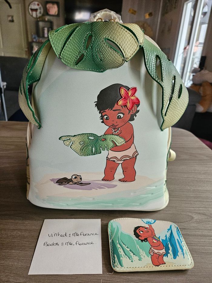 Sac et porte carte vaiana