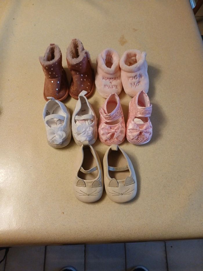 Lot 5 paires de chaussures 🩰 fille