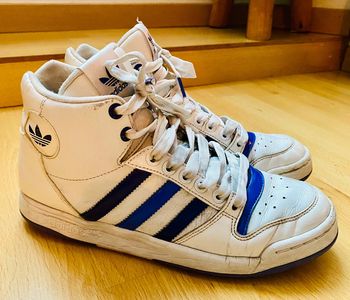 Adidas vintage violet et blanc