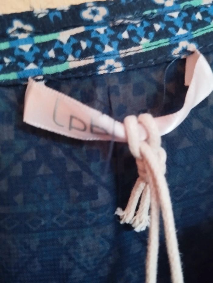 Neuve! Robe légère sans manches tons bleus LPB taille S - photo numéro 5