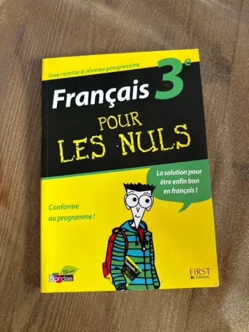 Livre français 3e pour les nuls