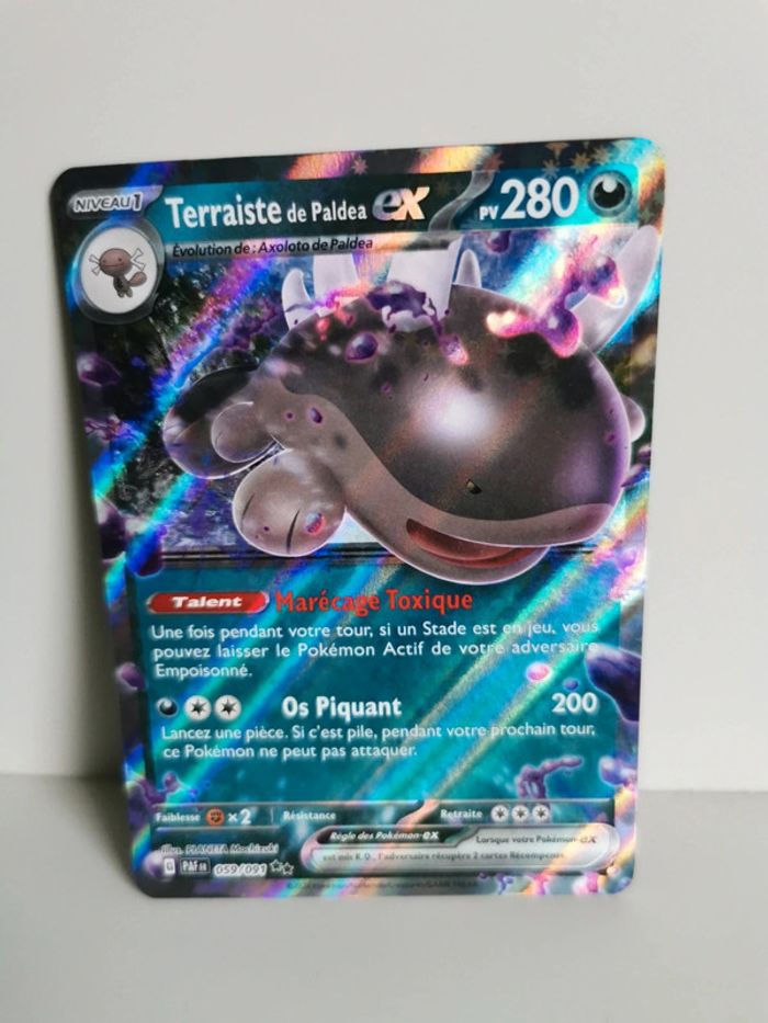 Carte Pokémon Terraiste de Paldea EX 059/091