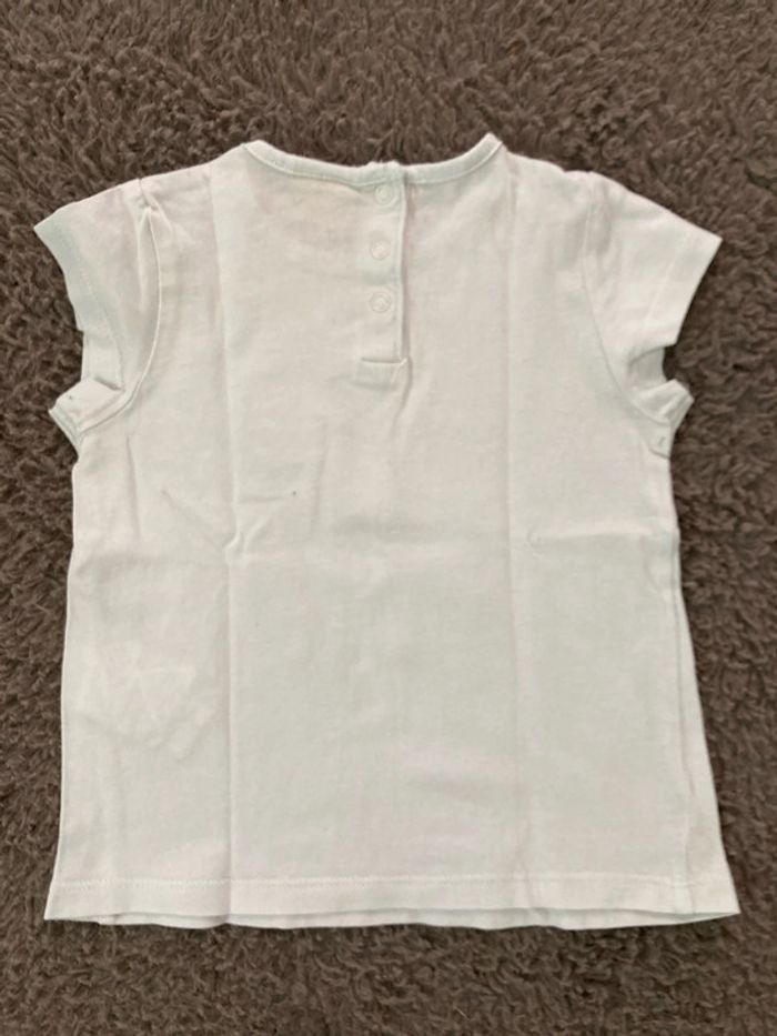 Teeshirt MC bleu clair 18 mois - photo numéro 2