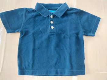 Polo bébé 12 mois bleu marine