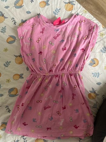 Robe t-shirt barbie 6 ans