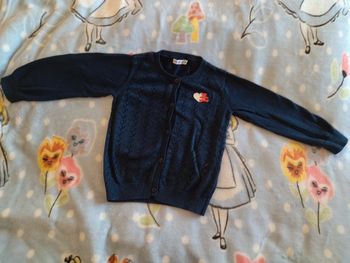 Gilet paillettes lulu castagnette 24 mois