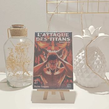 Manga l'attaque des titans tome 27 édition limitée
