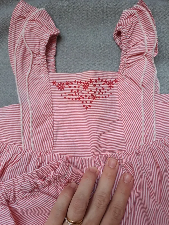 Ensemble Robe + culotte Sergent Major 6 mois - photo numéro 3