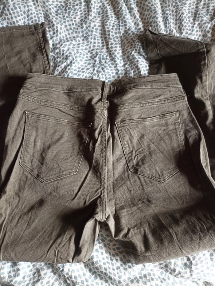 Skinny kaki h&m - photo numéro 3