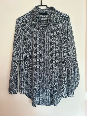 Blouse bleu