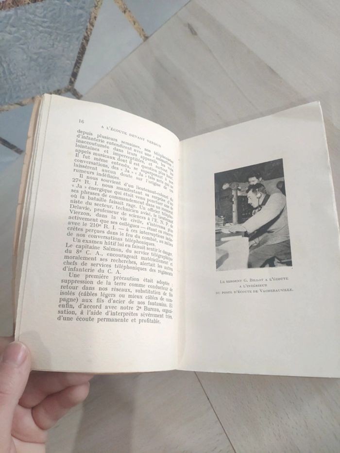 Livre poche première guerre mondiale service secret à l'écoute devant Verdun - photo numéro 11