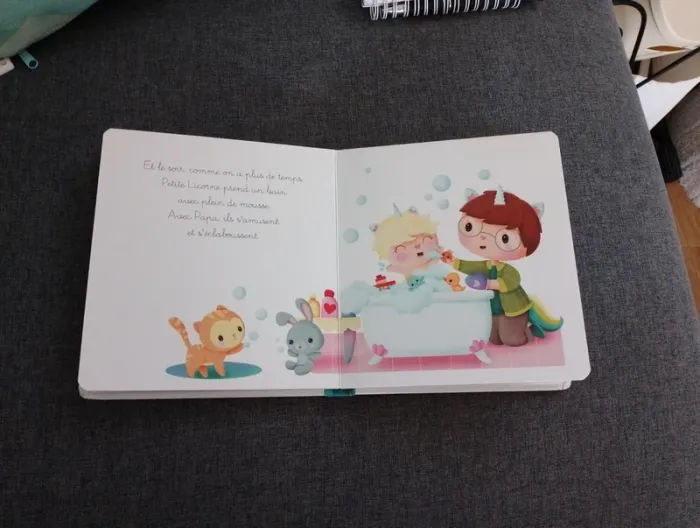 Livre - Petite Licorne va se laver - photo numéro 2