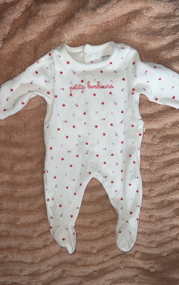 Pyjama 3 mois blanc - photo numéro 5