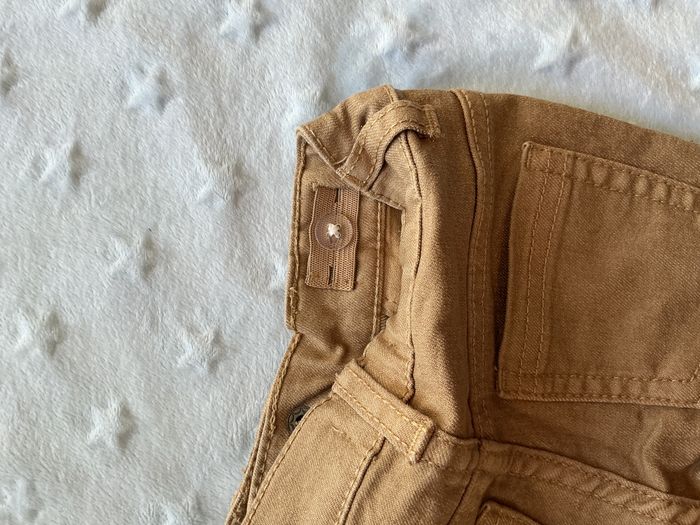 jean beige foncé taille réglable 3 mois gémo - photo numéro 9