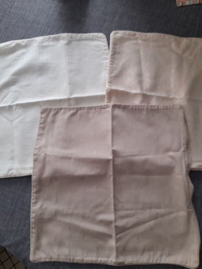 Lot de 3 housses de coussin