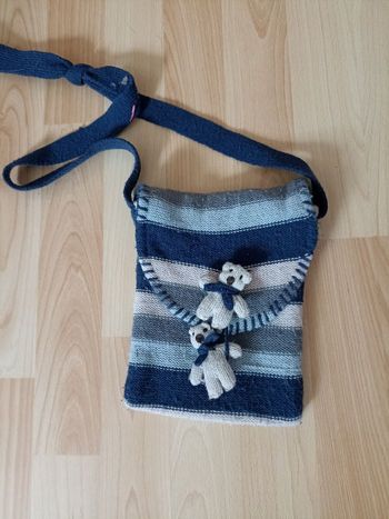 Petit sac à main en laine pour fille