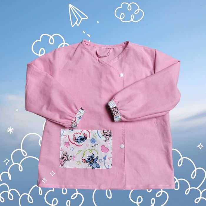 Blouse/tablier d'école Stitch - photo numéro 2