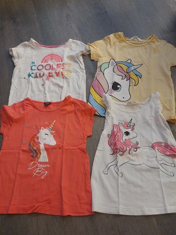 Lot tee shirt 4 6 ans