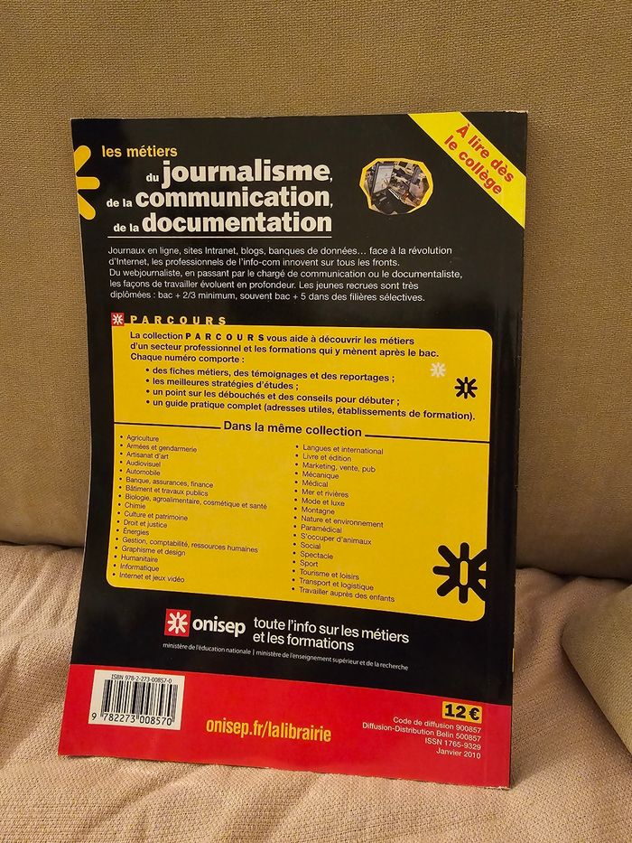 ONISEP – Les métiers du journalisme, de la communication et de la documentation - photo numéro 2